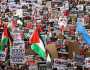 مسيرة حاشدة تجوب لندن لنصرة أهل غزة فلسطين