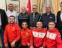 استقبال السفير الأردني في روسيا لوفد المنتخب الوطني للكراتيه
