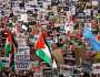 طوفان شعبي وسط لندن دعما لفلسطين وتنديدا بالعدوان على غزة