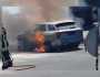بالفيديو.. احتراق سيارة كهربائية في العاصمة عمان