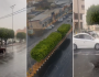 تساقط أمطار غزيرة وعواصف رعدية في أبها .. فيديو