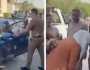 معاقبة امرأة وضابط شرطة بعد شجارهما وسط الطريق.. فيديو