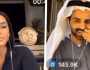 هوشة سعود القحطاني مع فتاة لبنانية سألته عن صلة قرابته بهند القحطاني..فيديو