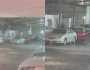 أمطار غزيرة و برد على حائل..فيديو