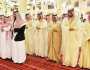 أمير الرياض يؤدي صلاة الميت على الأمير طلال بن عبدالعزيز بن بندر بن عبدالعزيز وماجد بن مطر العتيبي