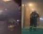 اندلاع حريق في مبنى بالرياض .. فيديو