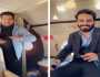 المطيري يمازح أصدقائه في طائرة خاصة.. فيديو