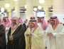 أمير الرياض يؤدي صلاة الميت على الأمير ممدوح بن سعود بن عبدالعزيز وخالد بن مساعد السيف