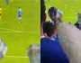 ميتروفيتش يتسبب في إصابة مشجع هلالي خلال عمليات الإحماء .. فيديو