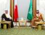 الأمير محمد بن سلمان يستقبل ولي العهد البحريني