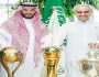 الأمير الوليد بن طلال وفهد بن نافل برفقة كؤوس الهلال