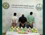 ضبط 3 مقيمين لترويجهم الحشيش في عسير