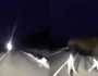 حادث مروري مُرعب بسبب الإضاءة المرتفعة يذهب ضحيته حيوان ضخم.. فيديو