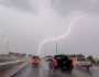 استمرار هطول أمطار رعدية على معظم المناطق