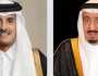‎أمير قطر يهنئ خادم الحرمين الشريفين بمناسبة ذكرى يوم التأسيس