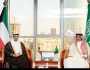 وزير الإعلام يلتقي نظيره الكويتي