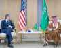 لقاء ثنائي يجمع وزير الخارجية بنظيره الأمريكي على هامش الاجتماع العربي