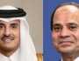 السيسي وأمير قطر يتبادلان الشكر بشأن جهود إتمام هدنة غزة