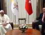 أردوغان لبابا الفاتيكان: إسرائيل تشكل تهديدا للمنطقة والعالم والإنسانية