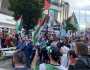 أنصار فلسطين في بريطانيا يتظاهرون في لندن رفضا للحرب على غزة (شاهد)