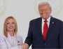 بعد ثنائه على جمالها.. ترامب يروج لمذكرات رئيسة وزراء إيطاليا