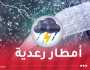 بَرَد وأمطار رعدية تتعدى 50 ملم محليا على هذه الولايات