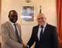شرفة يبجث مع سفير أوغندا تعزيز التعاون التقني والاقتصادي والتجاري