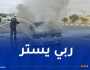 احتراق مركبة بالطريق الوطني رقم 16.. والدرك يدعو للحيطة والحذر