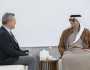 منصور بن زايد يستقبل السفير التركي لدى الدولة