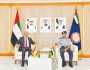 قائد عام شرطة أبوظبي يلتقي السفير اللبناني