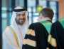 سلطان بن أحمد القاسمي يشهد حفل تخريج طلبة الدراسات العليا بجامعة الشارقة