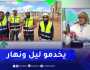 طالع هابط : أشغال إنجاز مشروع 10 ألاف سكن عدل لا تتوقف ليلا نهارا