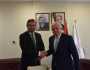 المالكي يودع السفير الدنماركي بمناسبة انتهاء مهامه الرسمية لدى فلسطين