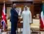 سالم العبدالله بحث وكليفرلي الارتقاء بالعلاقات الكويتية البريطانية إلى مستويات أشمل