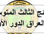استخراج نتائج الثالث متوسط 2023 الدور الأول بالعراق epedu gov Iraq موقع وزارة التربية العراقية بالرقم الامتحاني