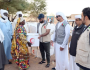 الفريق الإنساني الإماراتي يواصل توزيع الطرود الغذائية في أمدجراس التشادية