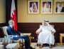وزير الخارجية يستقبل سفير الجمهورية الفرنسية لدى مملكة البحرين 