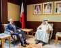 وزير الخارجية يستقبل سفير روسيا الاتحادية لدى مملكة البحرين