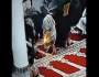 شاهد: اشتعال النيران في أحد المصلين بمسجد في مارب وهروب جماعي للحاضرين .. والكشف عن السبب المفاجئ للحادثة (فيديو)