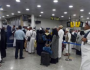 في اليوم الثالث من التفويج.. 1100 حاج وحاجة يغادرون إلى الأراضي السعودية عبر مطار صنعاء الدولي