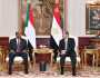 الرئيس السيسي يستقبل رئيس مجلس السيادة السوداني