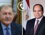 الرئيس العراقي مهنئا السيسي بإعادة انتخابه: نحرص على تطوير العلاقات مع مصر