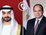‎ السيسي ورئيس الإمارات يتبادلان التهنئة بمناسبة عيد الفطر المبارك