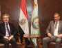 وزير الزراعة يبحث مع السفير الإيطالي التعاون في التصنيع الزراعي والتقاوي وتبادل السلع