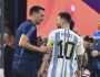 32 ثانية تفجر أزمة حادة بين ميسي وسكالوني