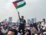 مظاهرة مليونية في جاكرتا دعما لفلسطين (صور+ فيديو)
