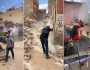 تعقيم مناطق انتشال جثث ضحايا الزلزال بالحوز خوفاً من انتشار أوبئة (فيديو)