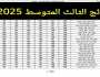ظهرت الآن نتائج الثالث متوسط 2025 الدور الثالث في العراق
