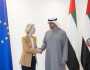 رئيس الدولة يبحث التعاون مع رئيسة المفوضية الأوروبية