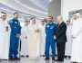 حاكم الشارقة يستقبل رائدي الفضاء سلطان النيادي وهزاع المنصوري وفريق مهمة “طموح زايد 2”